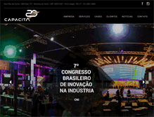 Tablet Screenshot of capacita.com.br